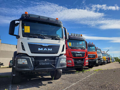 Themar Trucks yard view Belgium
