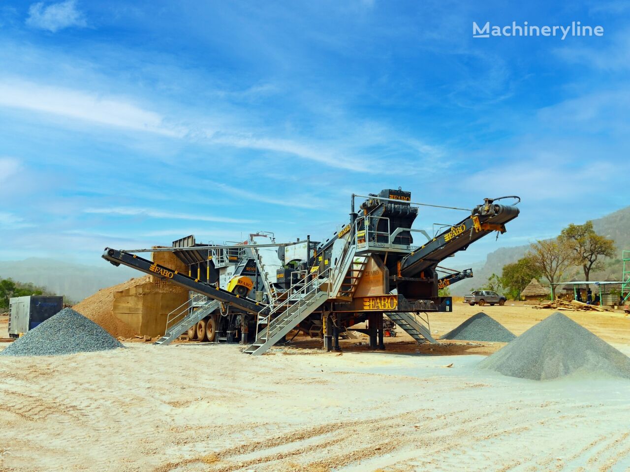 нова мобилна трошачка Fabo MCK-60 MOBILE CRUSHING & SCREENING PLANT FOR HARDSTONE