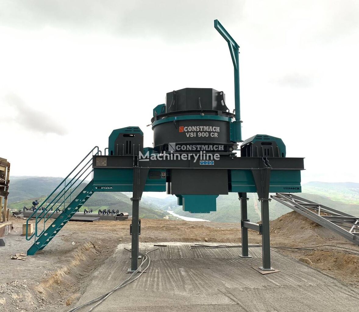 нова ударна трошачка Constmach 60 - 640 TPH Vertical Shaft impact Crushers