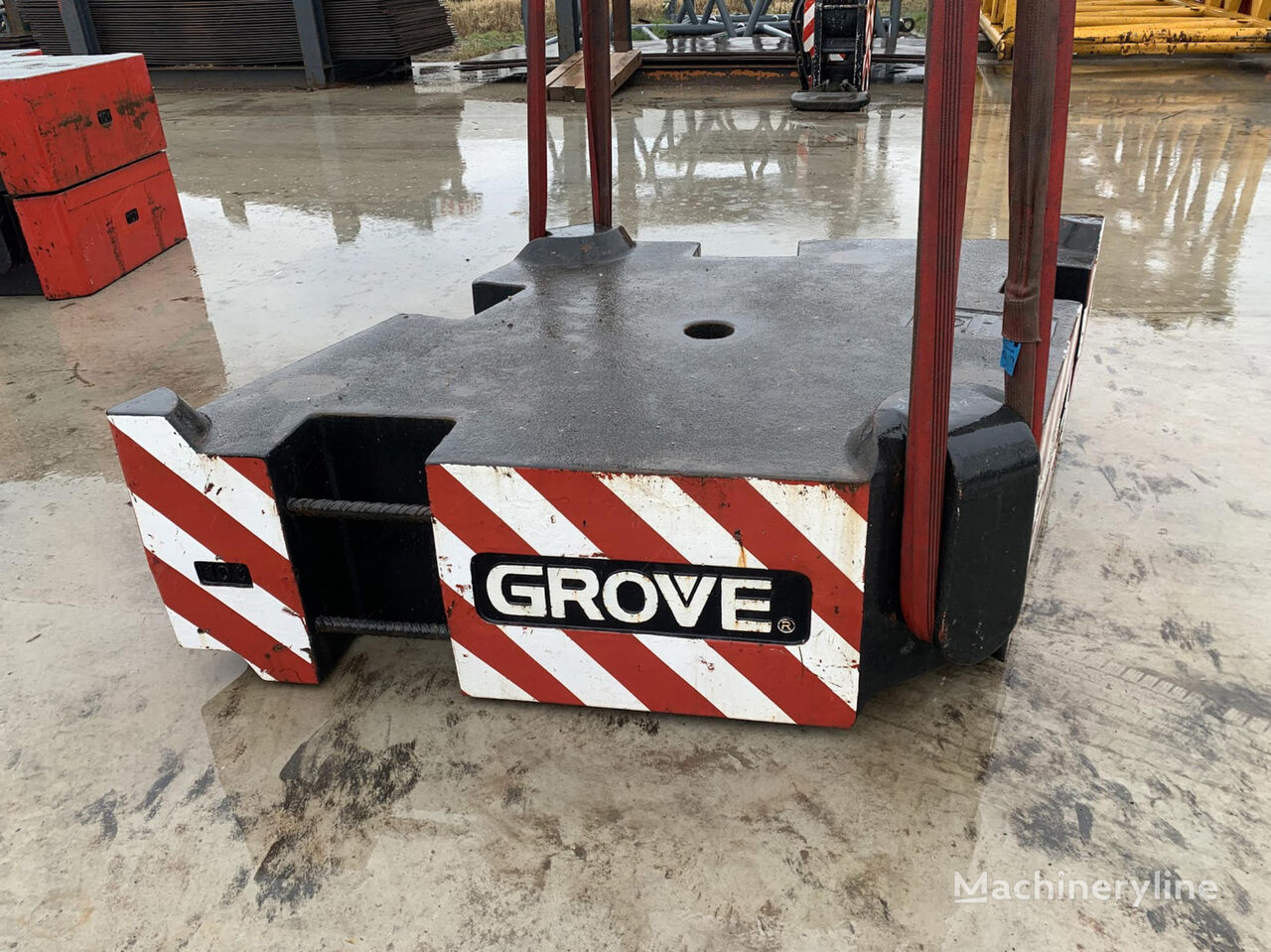 противотежест за автокран Grove Grove GMK 6400 counterweight 10 ton