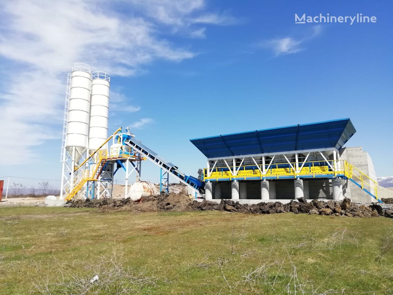 нов бетонов възел Promax Compact Concrete Batching Plant  C60-SNG-LINE (60m3/h)