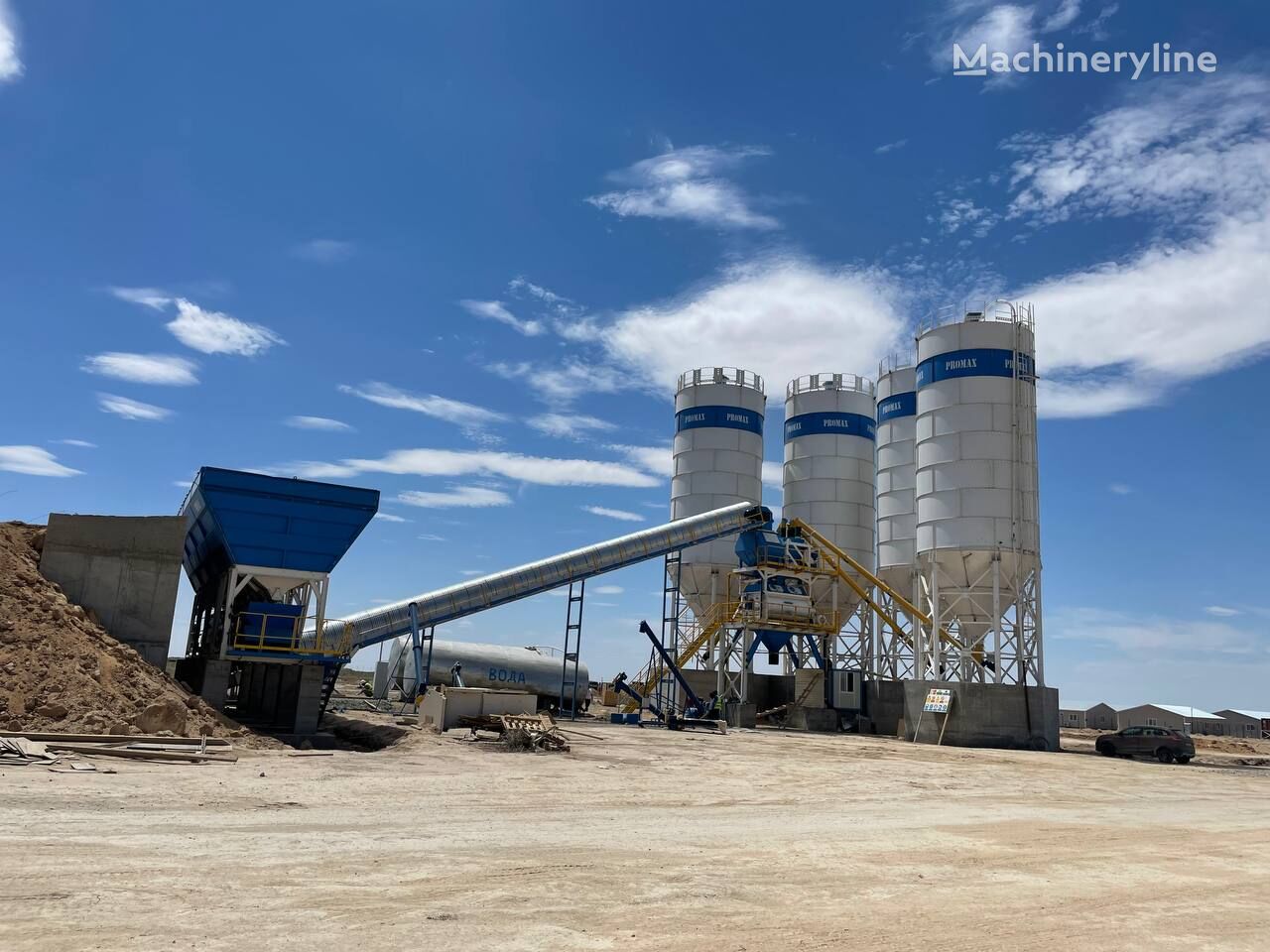 нов бетонов възел Promax STATIONARY Concrete Batching Plant S160-TWN \ S200-TWN