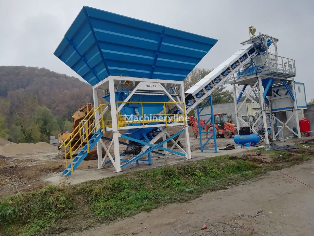 нов бетонов възел Promax МОБИЛЬНЫЙ БЕТОННЫЙ ЗАВОД  M60-SNG (60 м³/ч)