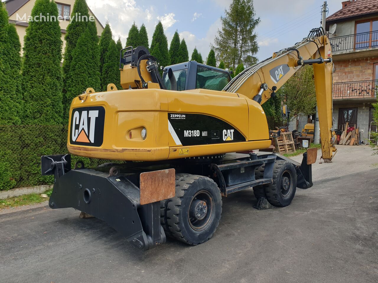 колесен багер Caterpillar M318 D MH CAT M322 7000h