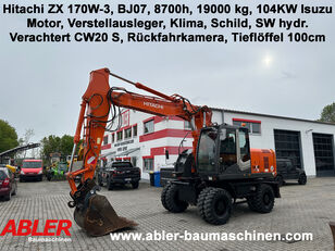 колесен багер Hitachi ZX 170 W-3 Mobilbagger SW Klima