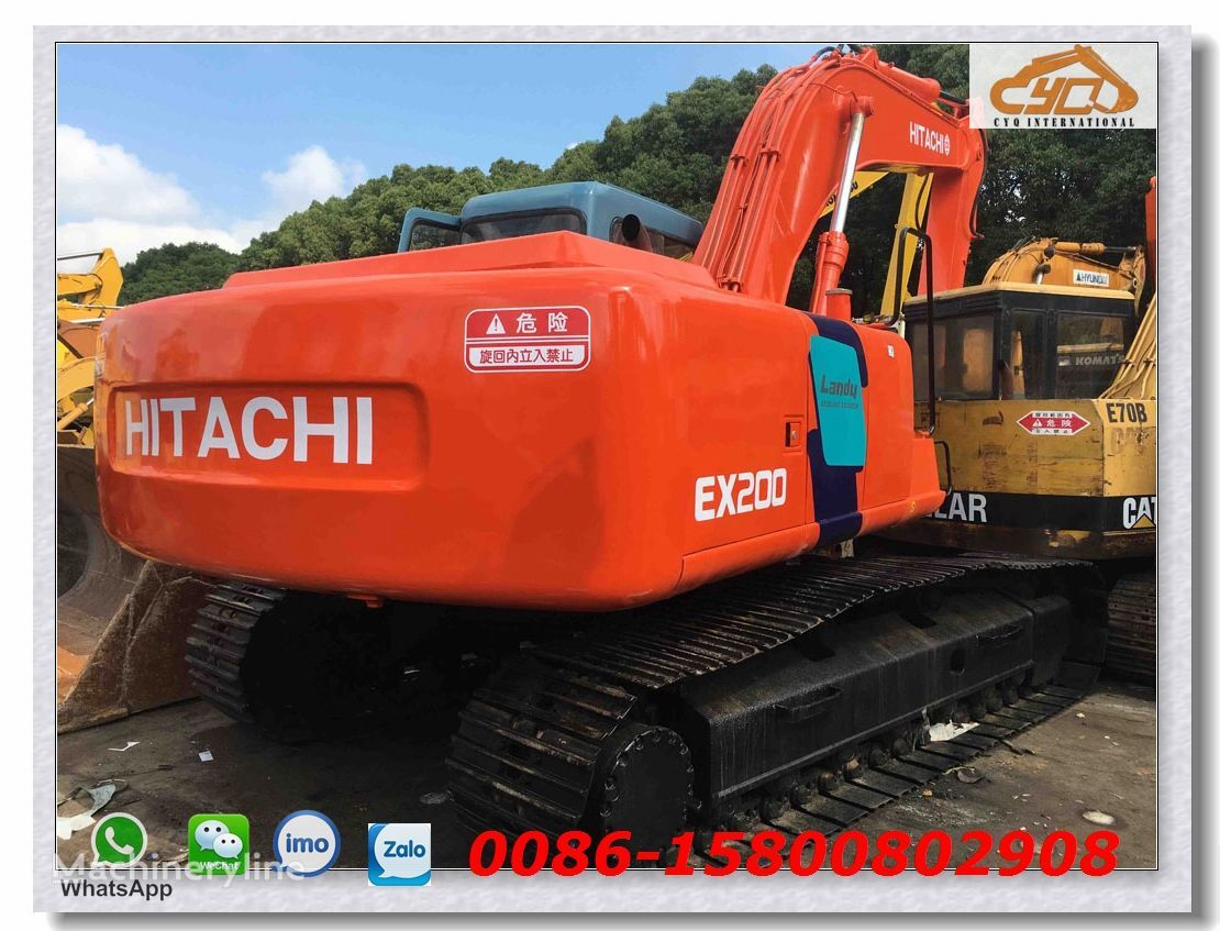 верижен багер Hitachi EX200-3